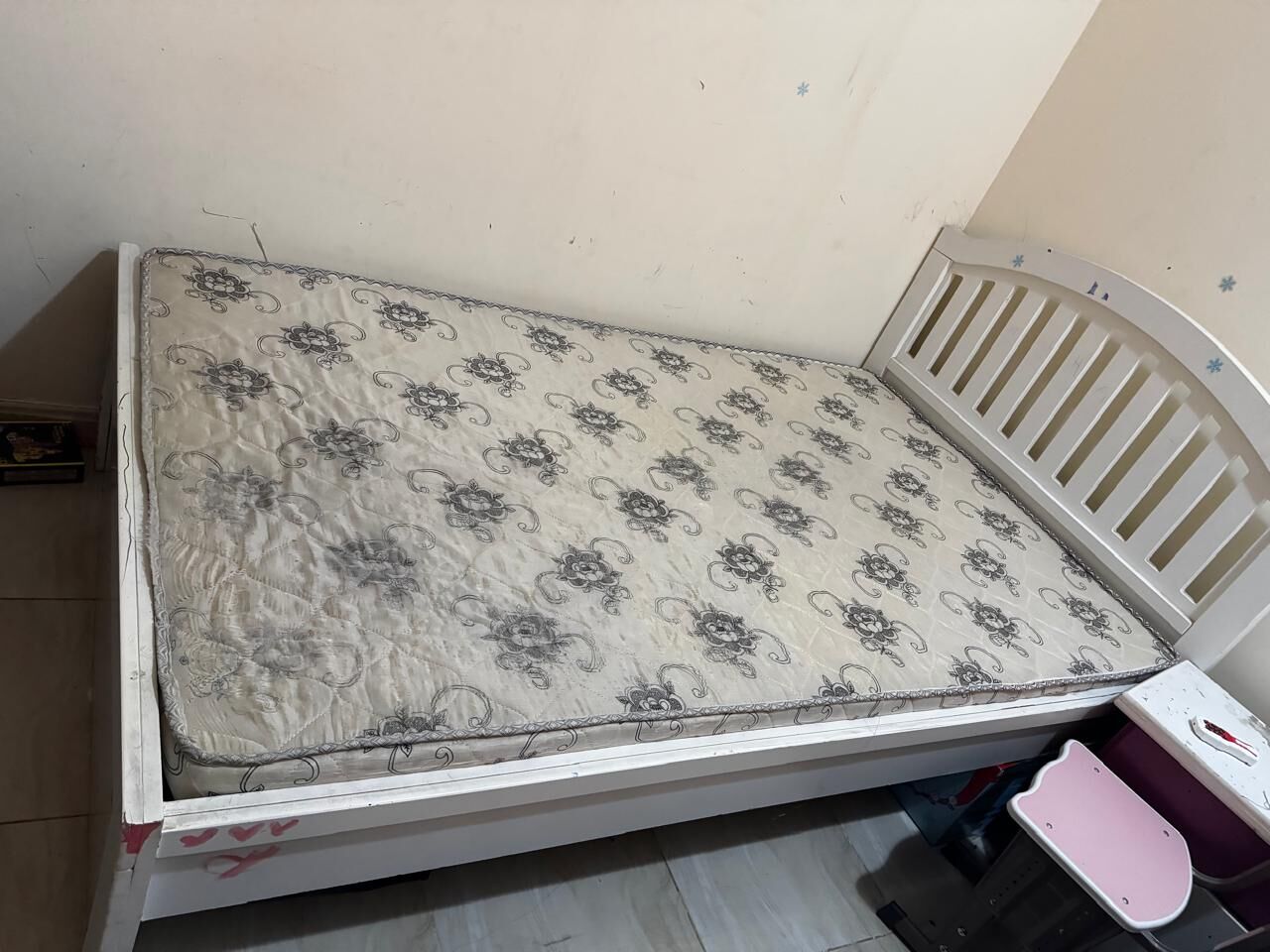 Al Rakah Al Janubiyah, Furniture, SAR 75,  Good Condition Bedsets With Mattress - Single & Double