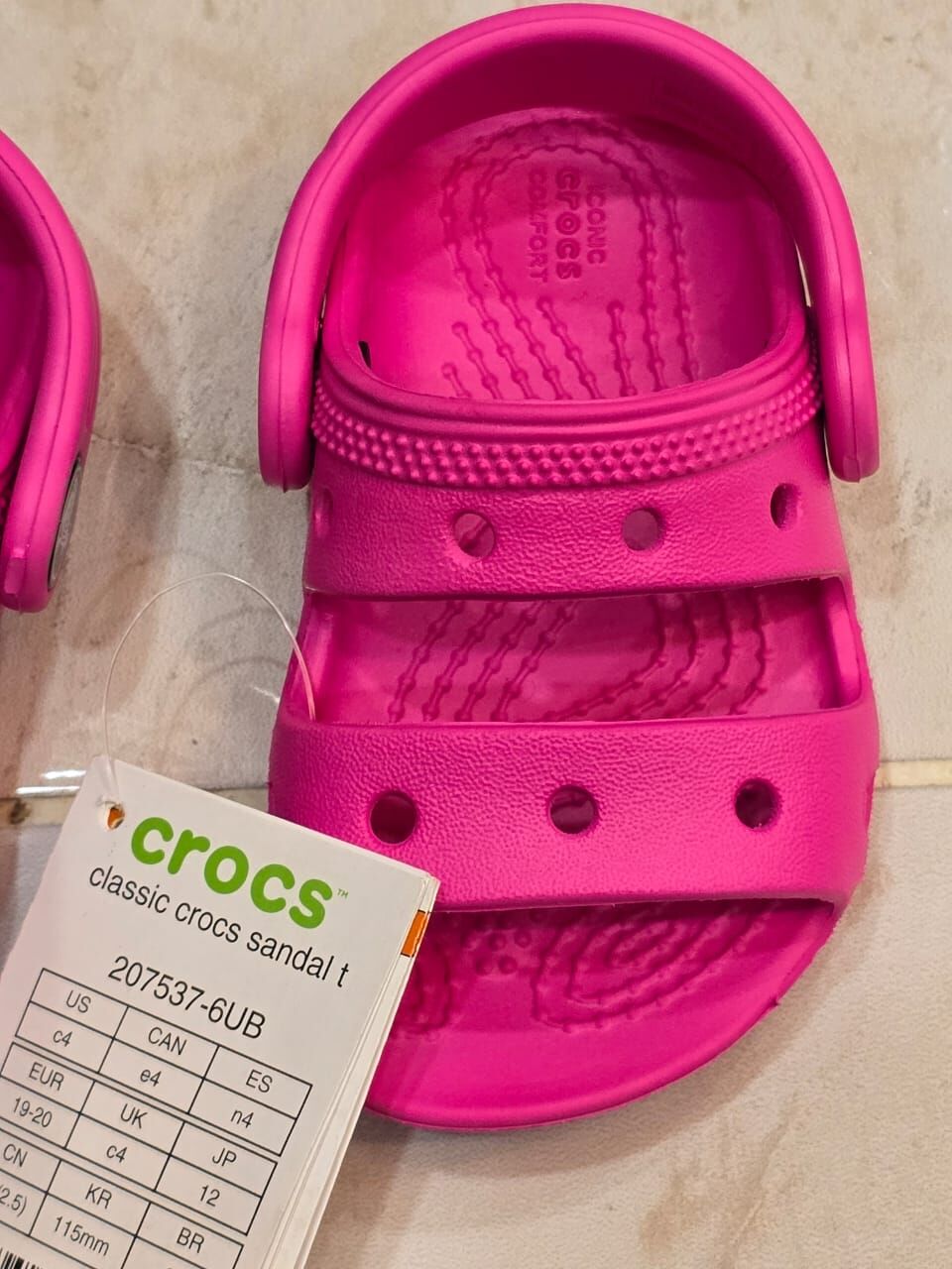 Jeddah, Baby & Kid Stuff, SAR 90,  New Crocs Toddlers Size 19-20 With 4 Jibbitz Charms