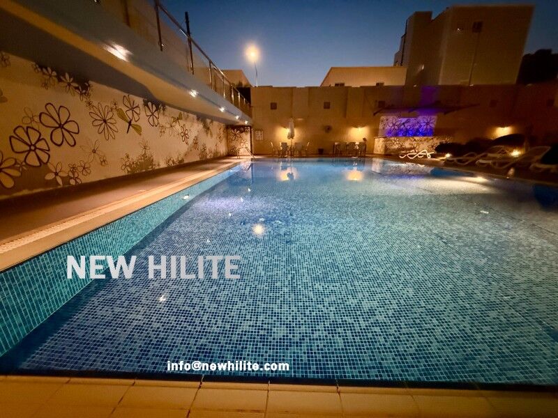 Fintas, Apartments, Flats, Houses & Villas, KWD 800/month,  Furnished,  2 BR,  Fully Furnished Two-Master-Bedroom Penthouse For Rent In Fintas, Kuwait