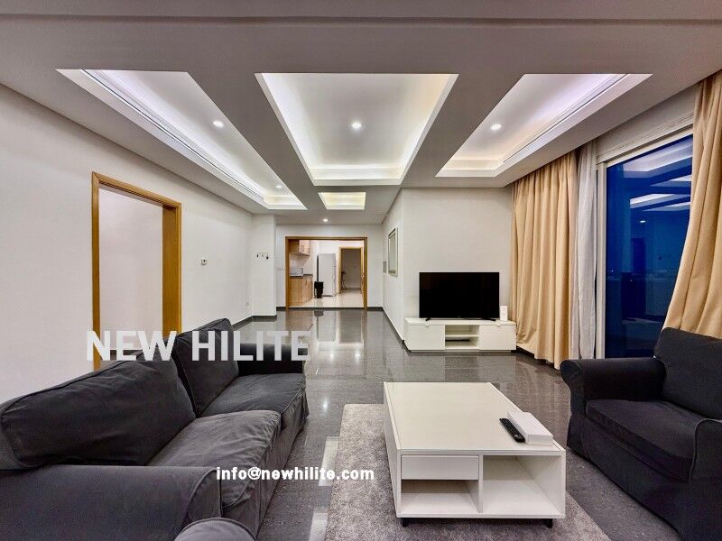 Fintas, Apartments, Flats, Houses & Villas, KWD 800/month,  Furnished,  2 BR,  Fully Furnished Two-Master-Bedroom Penthouse For Rent In Fintas, Kuwait