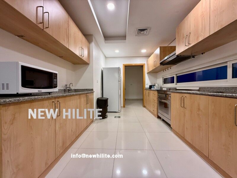 Fintas, Apartments, Flats, Houses & Villas, KWD 800/month,  Furnished,  2 BR,  Fully Furnished Two-Master-Bedroom Penthouse For Rent In Fintas, Kuwait