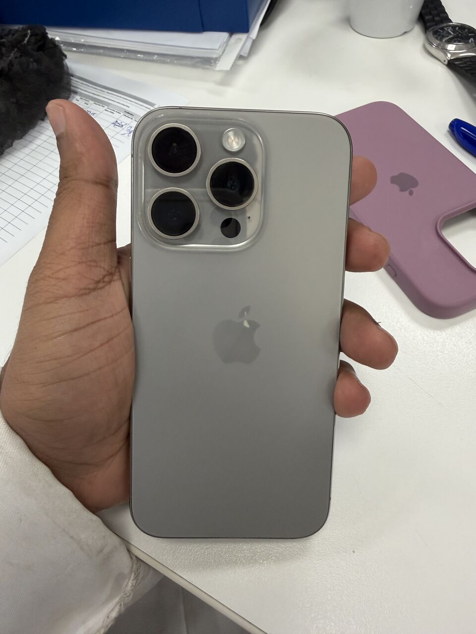 Jeddah, Mobile Phones, SAR 2000,  I Phone 15 Pro 256 For Sale, BH-80%