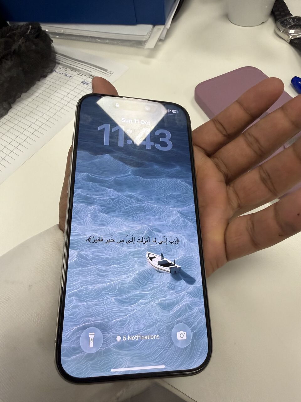 Jeddah, Mobile Phones, SAR 2000,  I Phone 15 Pro 256 For Sale, BH-80%