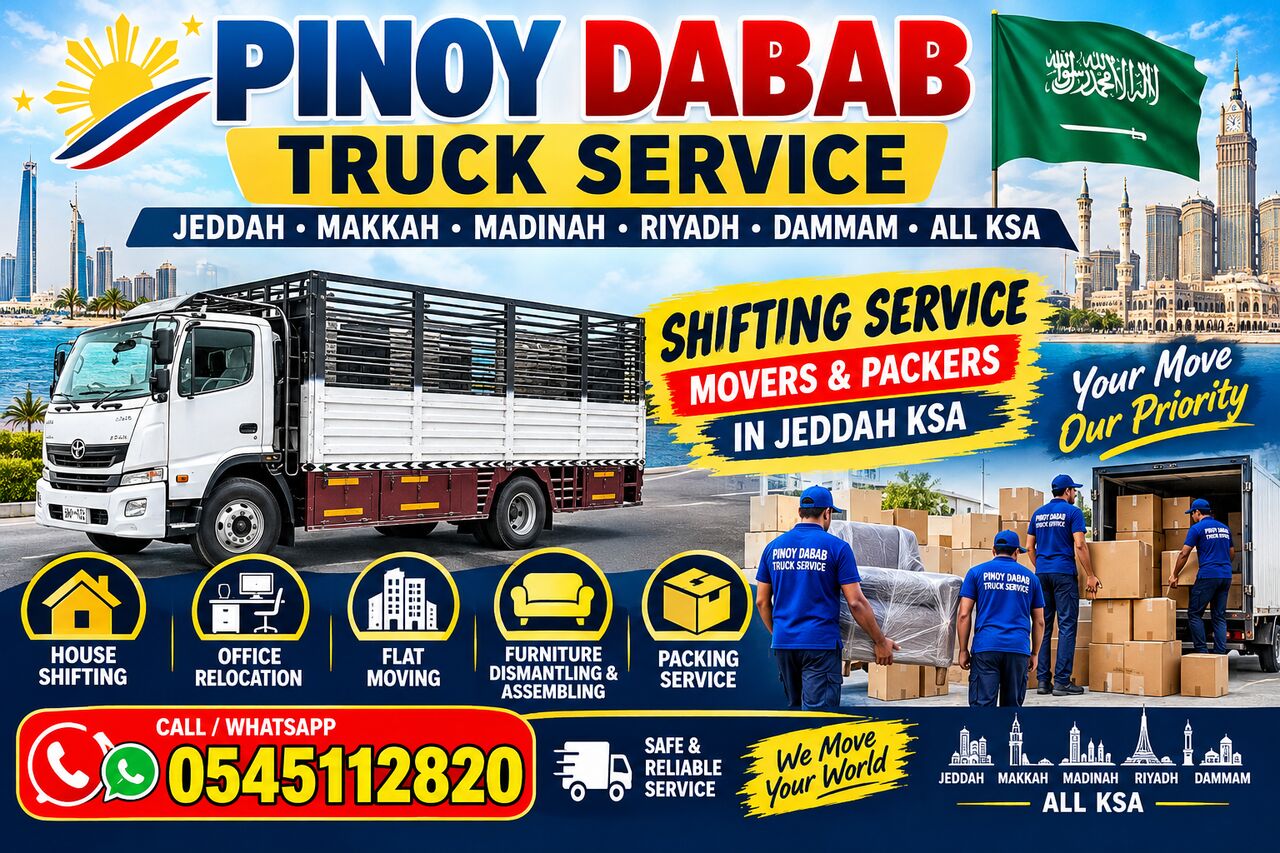 Jeddah, Labor/Moving, GLOBAL MOVING AND SHIFTING AND OFFICE.MOVING WITH LOW PRICE Storage Also Jeddah 0545112820