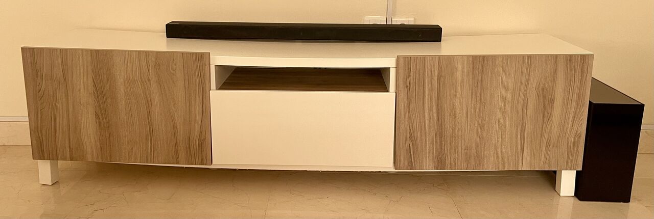 Al Hamra, Household Items, SAR 11000,  MOVING SALE &ndash; Complete Furniture Set + Samsung 75" TV &ndash; Jeddah (Al Hamra)