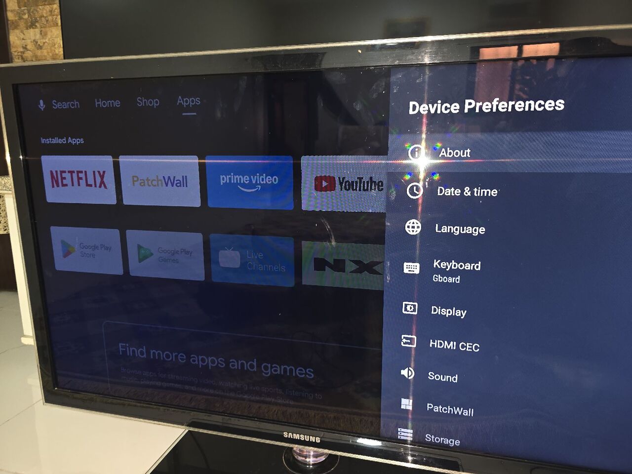 Dammam, Household Items, SAR 350,  Samsung Television With MI Box And Speakers