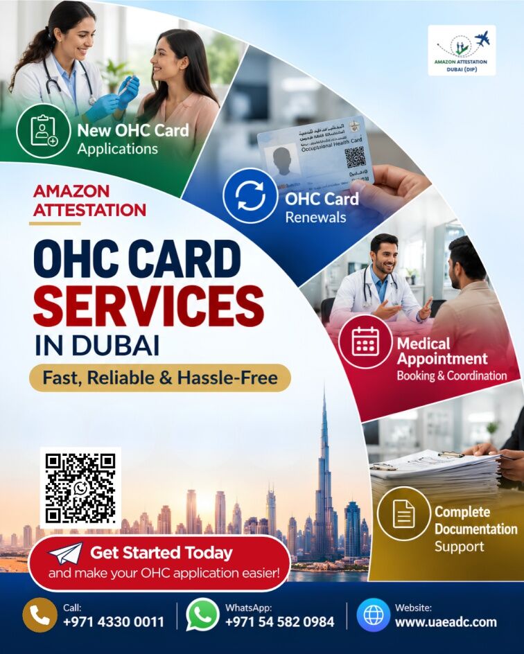 Dubai, Legal, Need An OHC Card Fast? Let&rsquo;s Make It Easy!