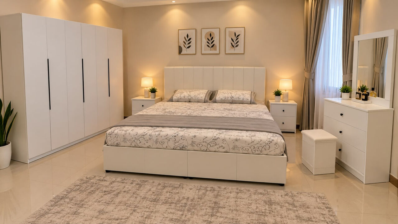 Jeddah, Furniture, SAR 5,  New Bedroom Furniture Set Available