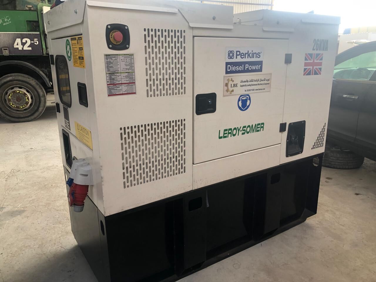Al Ameer Fawwaz Junobi, Industrial Machinery, SAR 35000,  Brand New Perkins Diesel Generator &ndash; 26 KVA