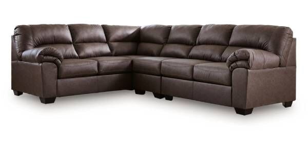 New York, Appliances, USD 1,  WillowBend: L Shaped Sectional In Faux Leather