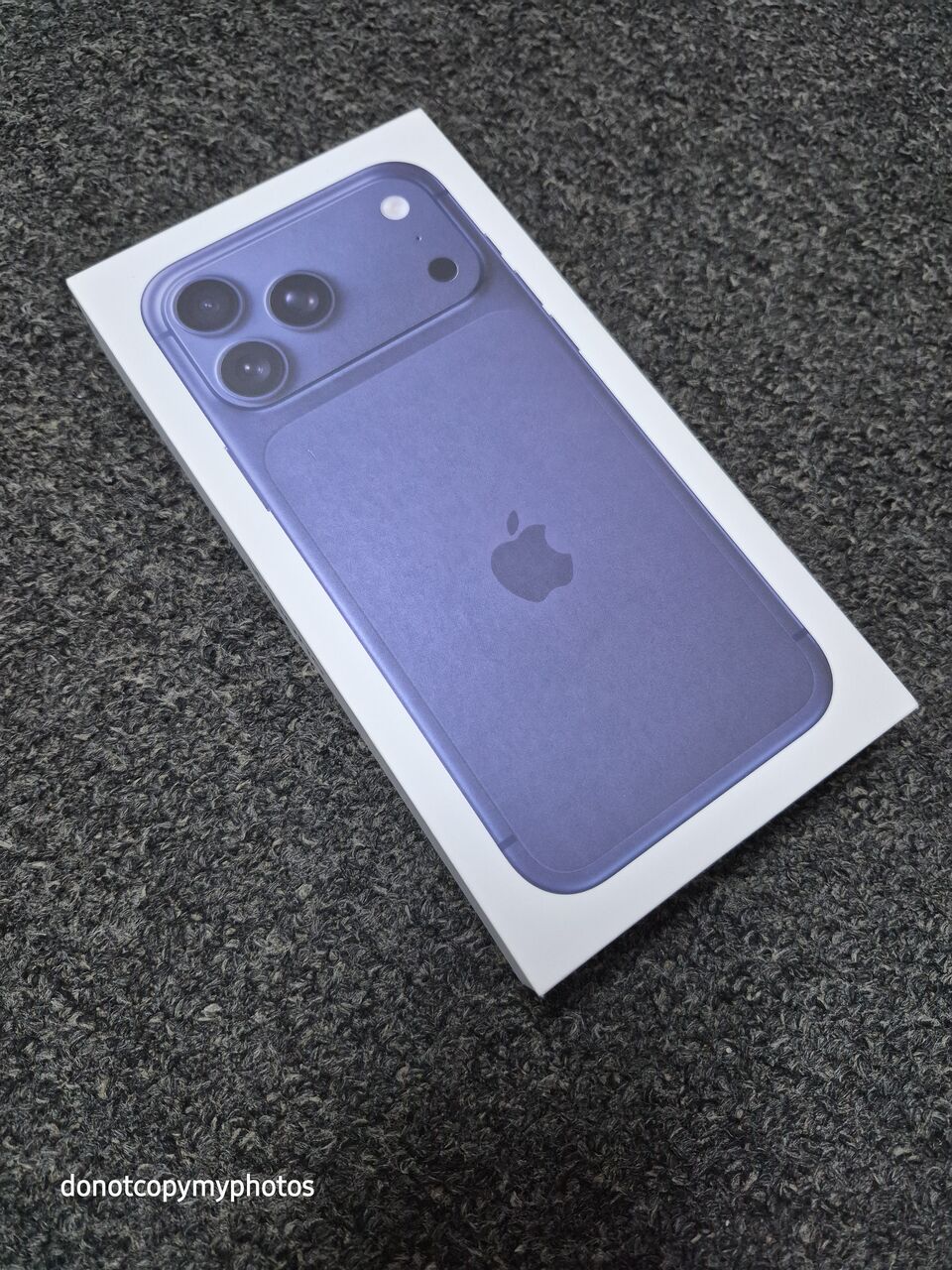 Al Rahmaniyah, Mobile Phones, SAR 4850,  IPhone 17 Pro Max 256gb Deep Blue New Sealed Box Pack Middle East KSA Version