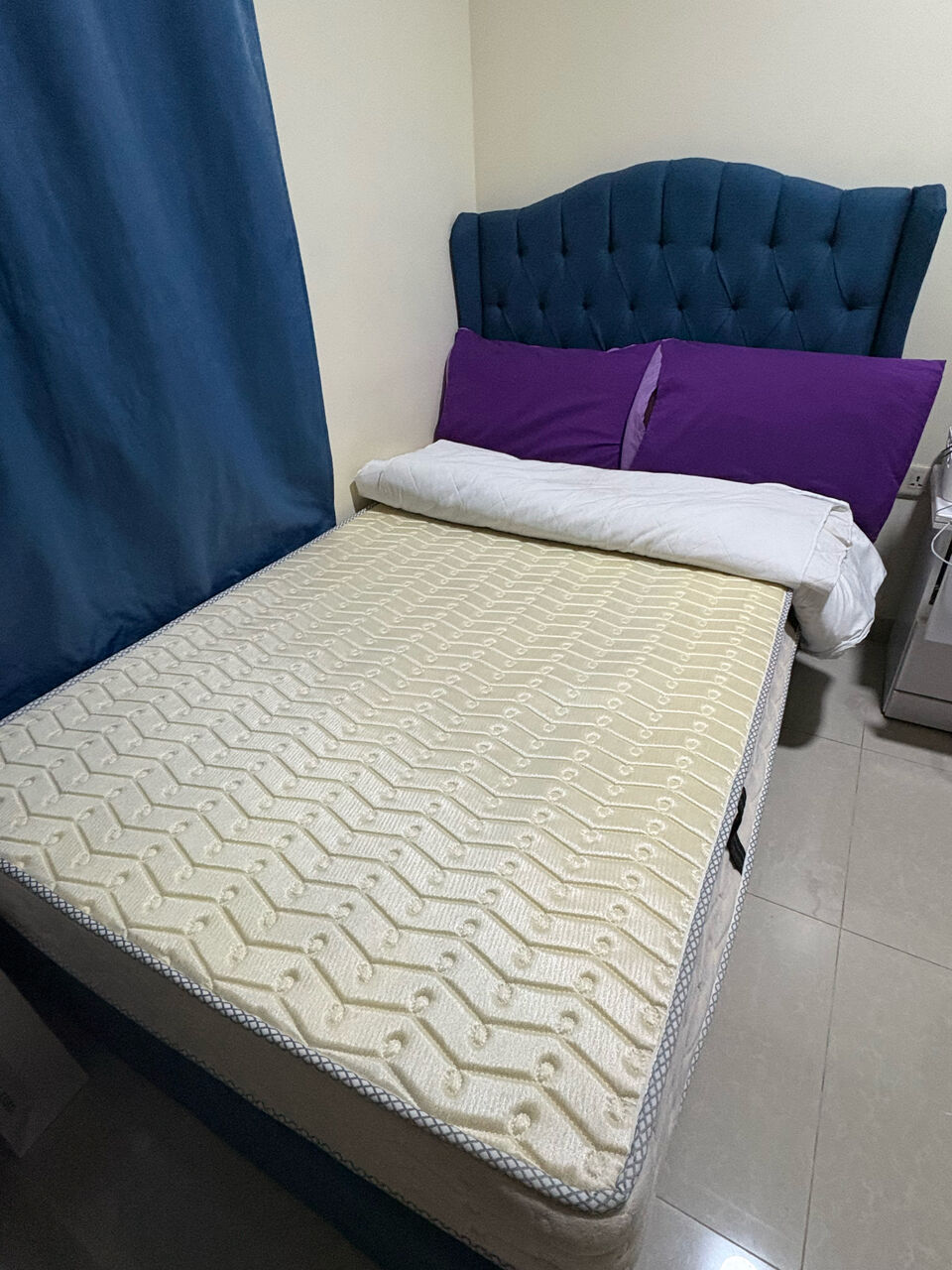 Jubail, Furniture, SAR 600,  Bed Frame And Foam Mattres For Sale