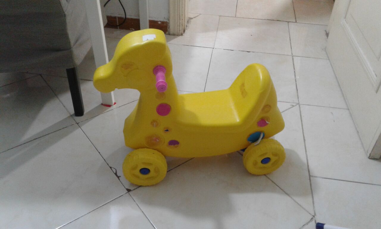 Jeddah, Baby & Kid Stuff, SAR 40,  Kids Horse With Wheel And Sliding