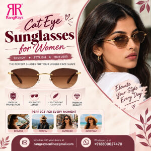 New Delhi, Fashion & Design, Cat Eye Sunglasses For Women &ndash; Elegant Frames That Stand Out