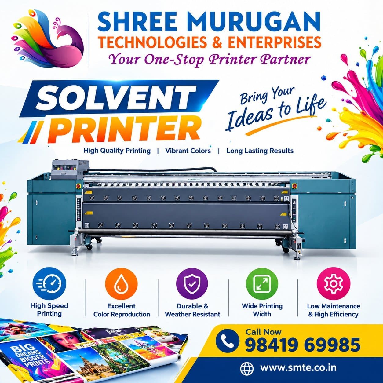 Chennai, Technical, Printing Machinery, Spare Parts And Consumables Supplier In India
