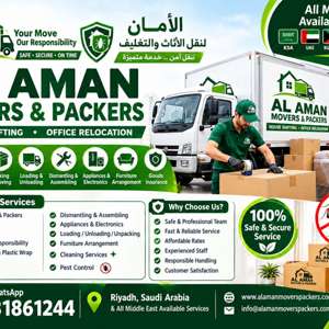Best Movers And Packers Near You | Al Aman Movers & Packers