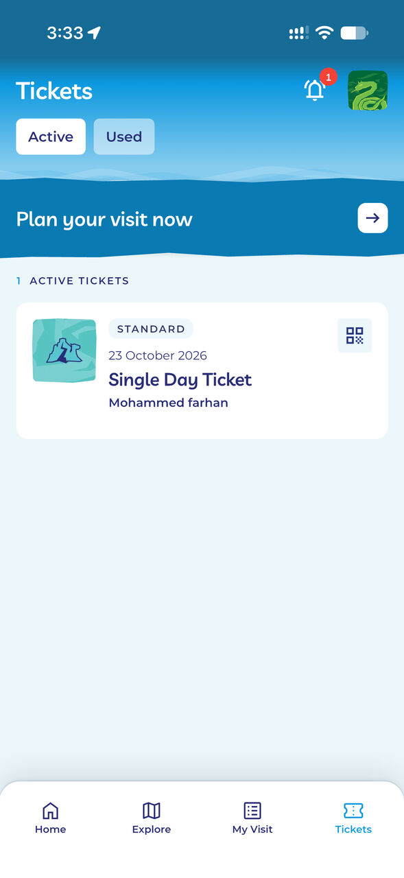 Riyadh, Tickets, SAR 150,  Qiddiya Aquaarabia
