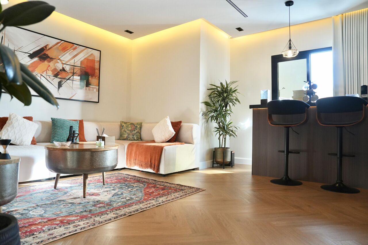Al Malqa, Apartments, Flats, Houses & Villas, SAR 9800/month,  Furnished,  1 BR,  65 Sq. Meter,  Luxury Furnished Apartment For Monthly And Yearly Rent In Al Malqa