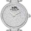 SAR 600,  Coach Silver Dial Crystal Watch In Riyadh