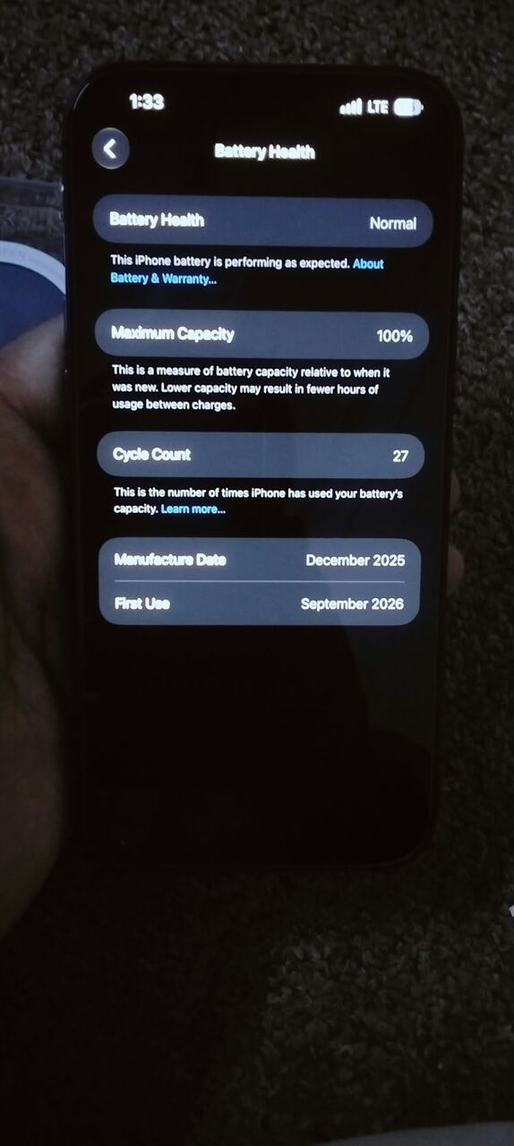 Jeddah, Electronics, SAR 4750,  IPhone 17 Pro Max Deep Blue