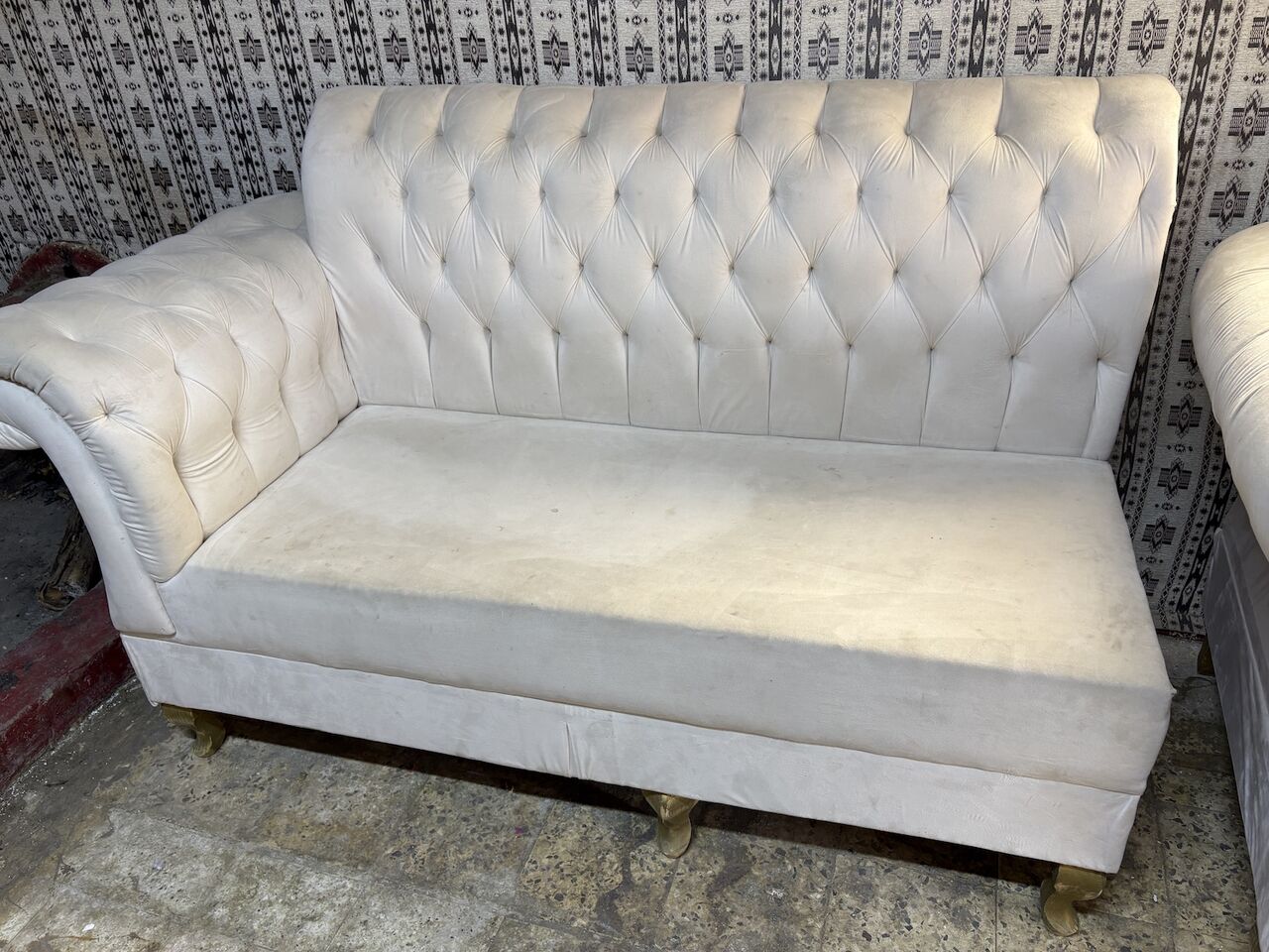 Madinah, Furniture, SAR 1500,  White Majlis Sofa Set &mdash; 6 Pieces