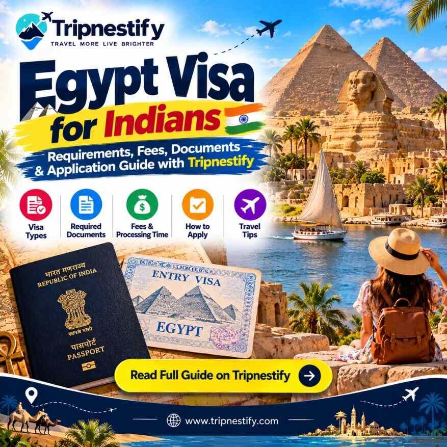 New Delhi, Travel, Egypt Visa For Indians: Fees, Documents & How To Apply | Tripnestify