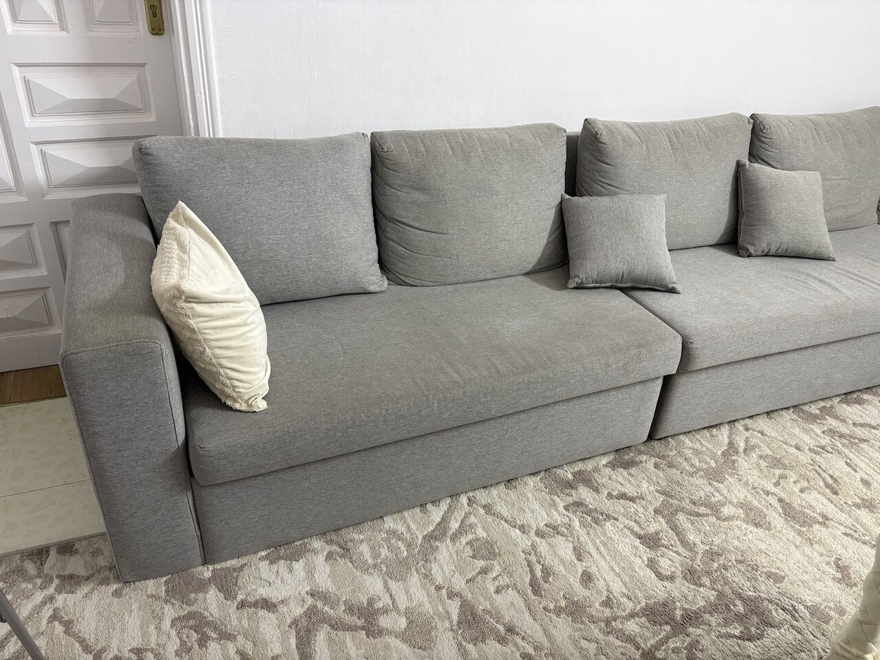 Madinah, Furniture, SAR 1500,  Grey Corner Sofa Set (Kanab + Aryka)