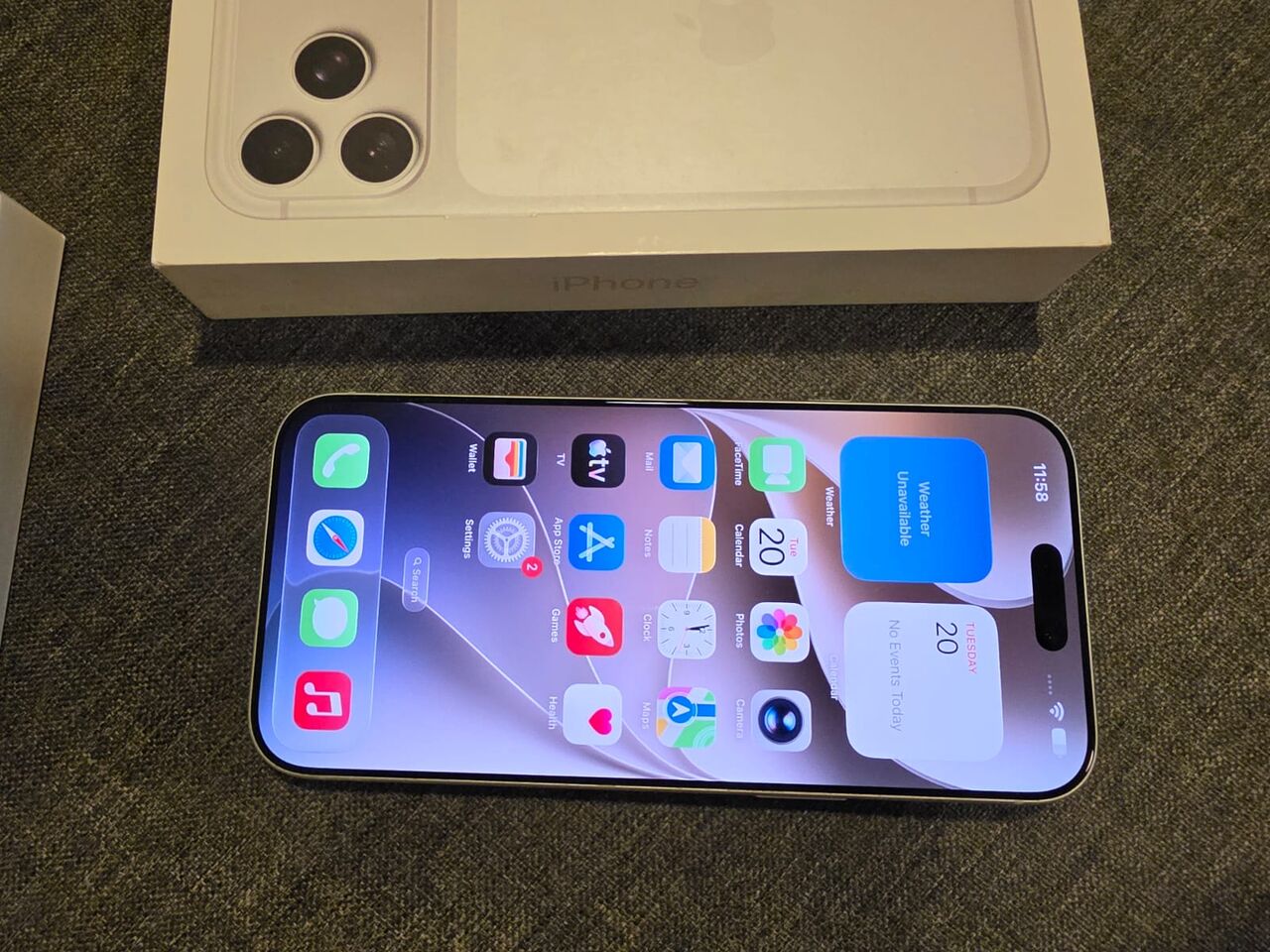 Al Sulaymaniyyah, Mobile Phones, SAR 4300,  Apple IPhone 17 Pro Max 256GB Silver