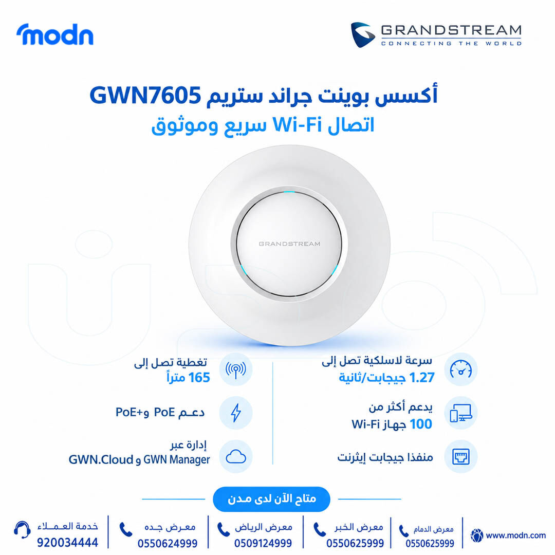 Dammam, Electronics, SAR 1,  أكسس بوينت جراند ستريم GWN7605
