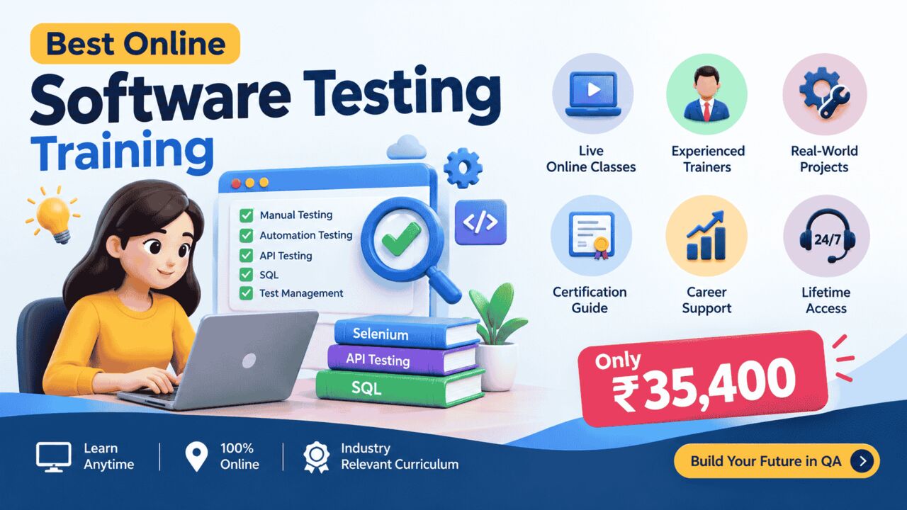 Noida, Education, Best Online Software Testing Training