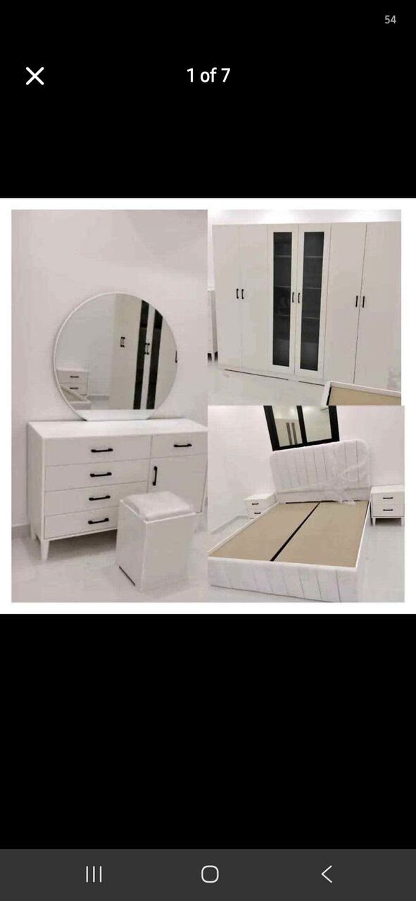 Al Malaz, Furniture, SAR 111,  New Bedroom Set Sale Online Home Devlree Free
