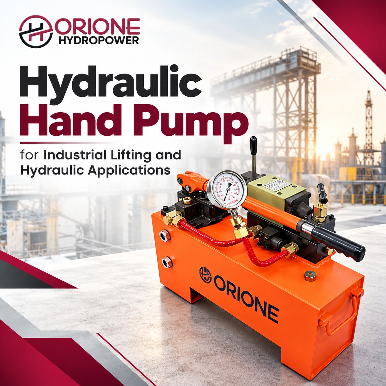 Mumbai, Industrial Machinery, Hydraulic Hand Pump For Industrial Lifting And Hydraulic Applications