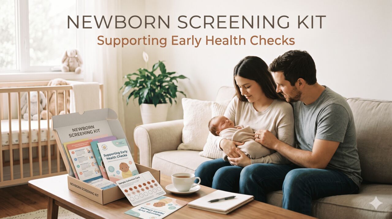 London, Health, Newborn Screening Kit: Supporting Early Health Checks