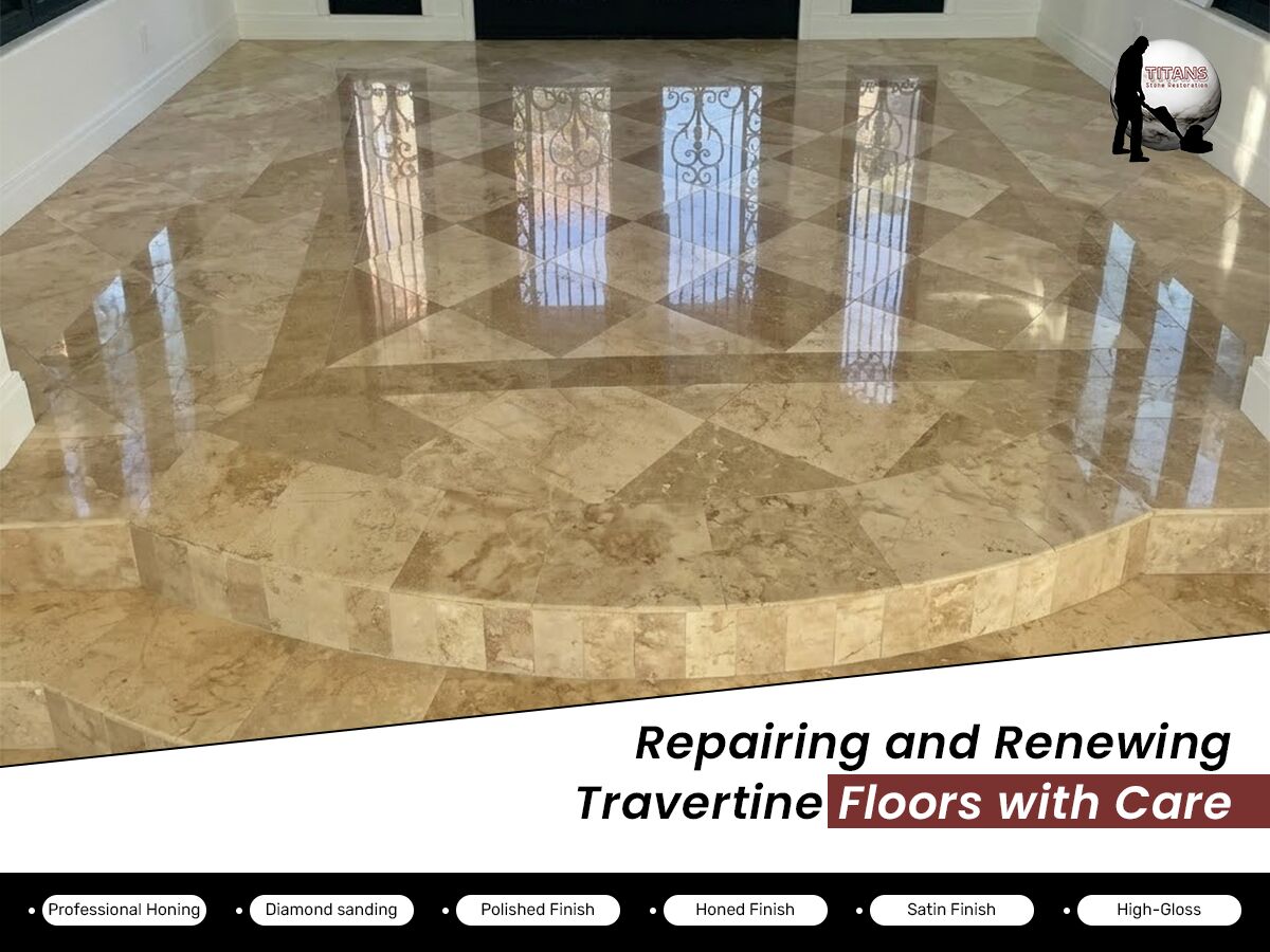 New York, Business, Travertine Floor Repair In Rolling Hills For Lasting Stone Care