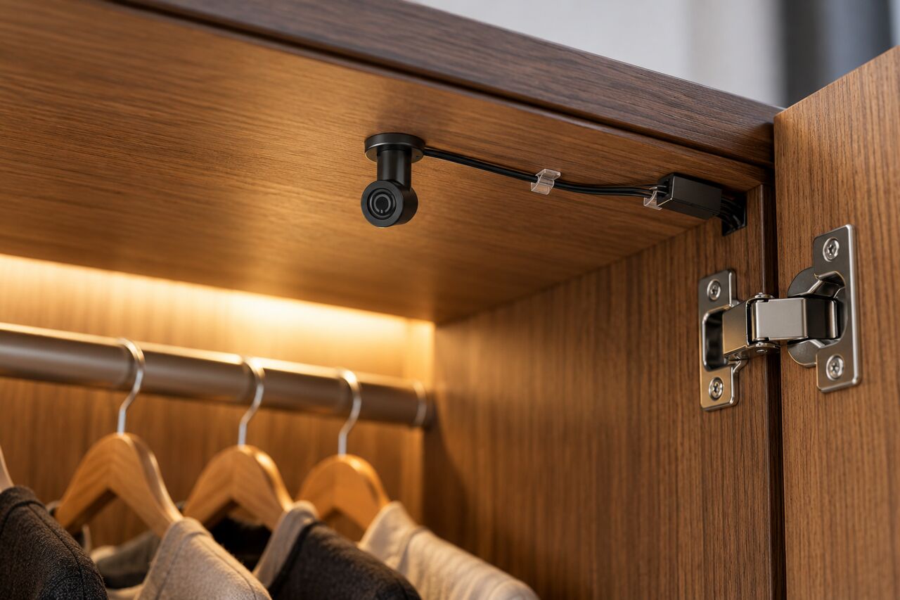 Noida, Electronics, Wardrobe Sensor Lights: Options For Different Cabinet Setups