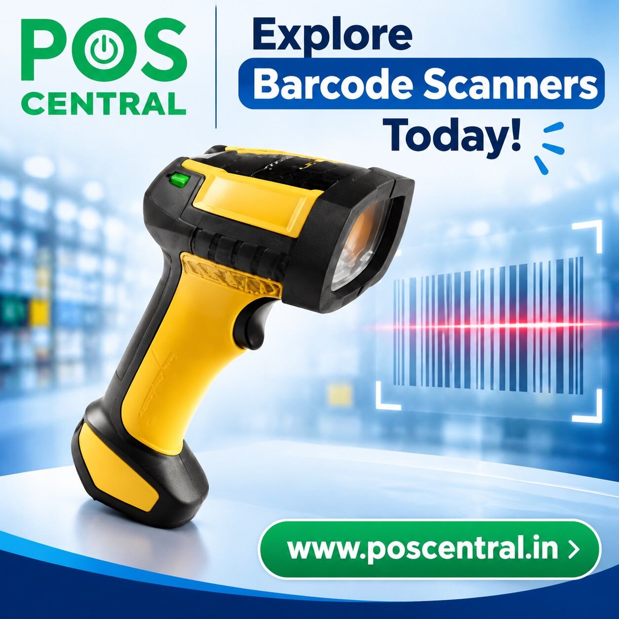 Noida, Electronics, INR 1199,  Which Barcode Scanner Is Best For Fast Billing?