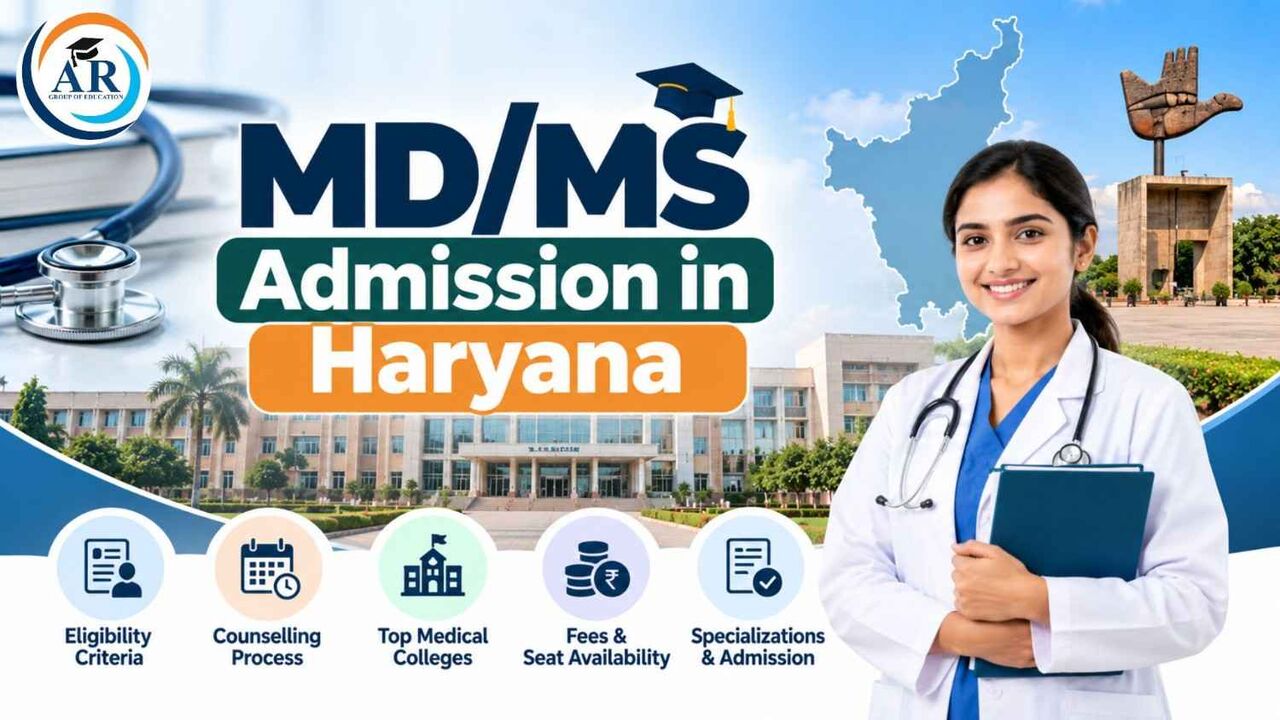 Noida, Education, MD/MS Admission In Haryana 2026 &ndash; NEET PG Counselling & Medical Colleges