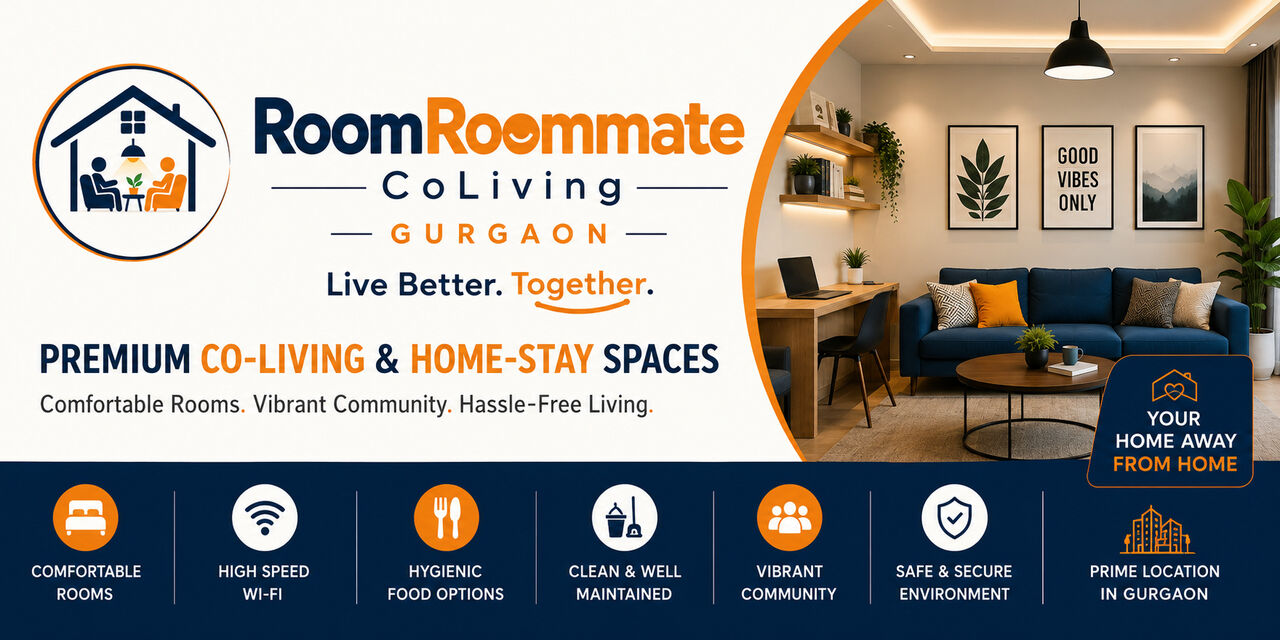 Gurgaon, Real Estate For Sale, INR 15000,  500 Sq. Meter,  Room Roomates Co Living Gurgaon
