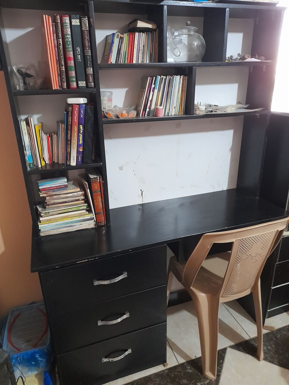 Makkah, Furniture, SAR 250,  Desk Table And Book Shelves