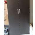 SAR 150,  Dark Wooden 2-Door Wardrobe / Cloth Cupboard &ndash; Used