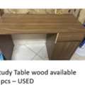 SAR 100,  Wooden Study / Office Desk With Drawer And Cabinet (2 Pcs Available) &ndash; Used
