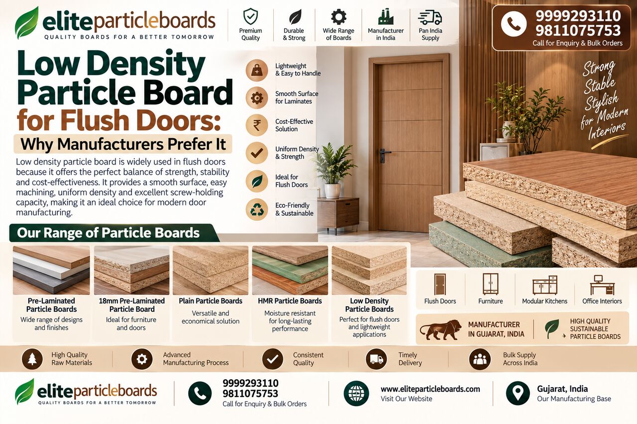 Ahmedabad, Construction, 18mm Pre-Laminated Particle Board