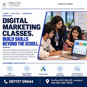 New Delhi, Business, Digital Marketing Course In Janakpuri | Loan Star Academy