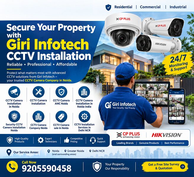Noida, Computers, INR 550,  Bulk CCTV Camera Installation For Offices In Noida