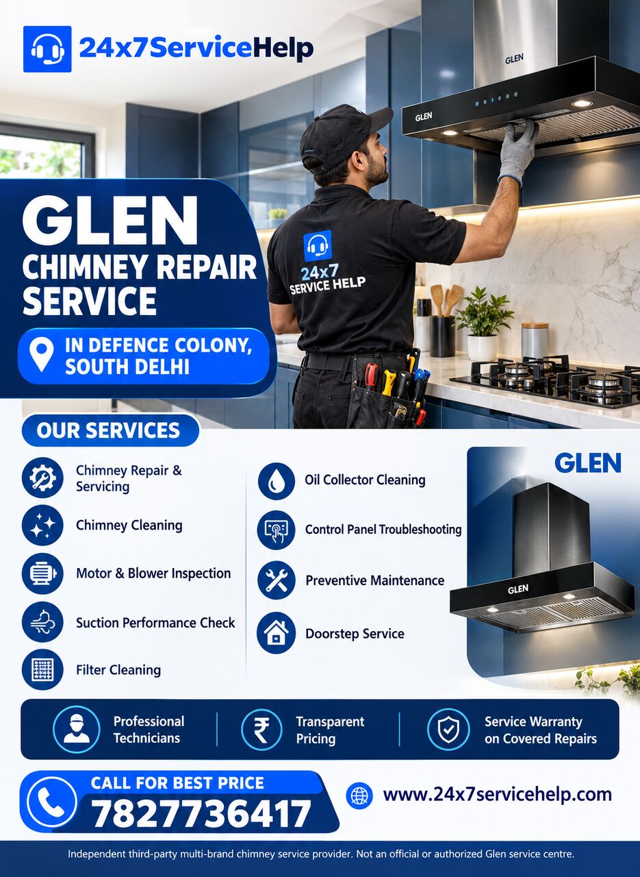 New Delhi, Appliance Repair, Glen Chimney Repair Service In Defence Colony South Delhi &ndash; Reliable Doorstep Solutions