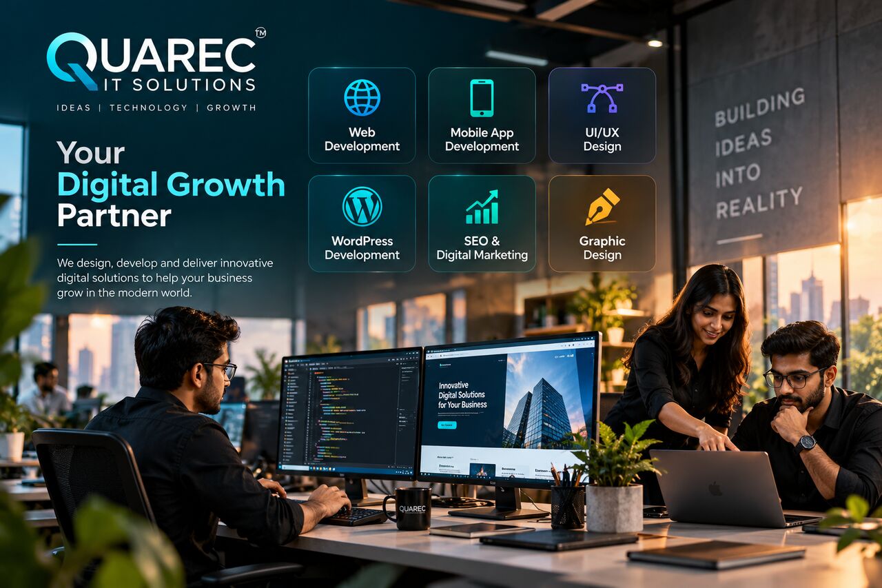 Ahmedabad, Web Design & Development, Software Company In Ahmedabad | Quarec IT Solutions