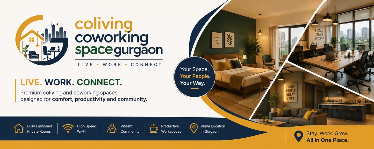 Gurgaon, Offices, INR 15000,  500 Sq. Meter,  Coliving Coworking Space In Gurgaon