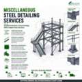 Dallas's Top-Rated Miscellaneous Steel Detailing Services For Steel Detailing Projects, US