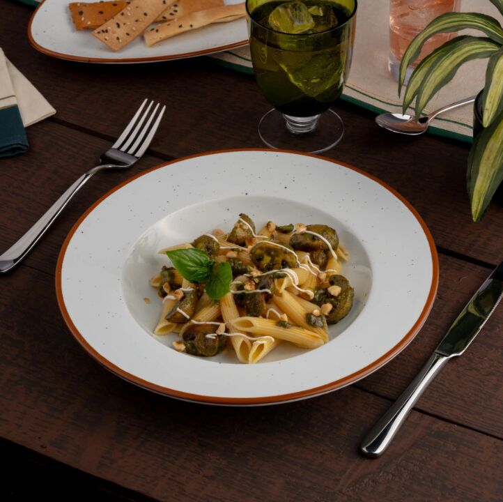 New York, Household Items, USD 167,  Porcelain Deep Plate, 10.2" | Set Of 6