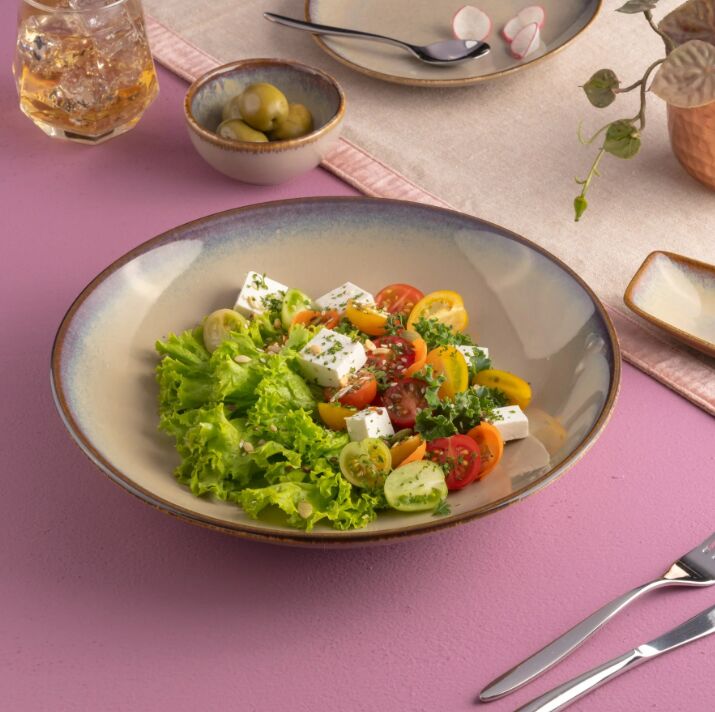 New York, Household Items, USD 353,  Porcelain Plate | Vital Coupe Round Wok Deep Plate, Set Of 6